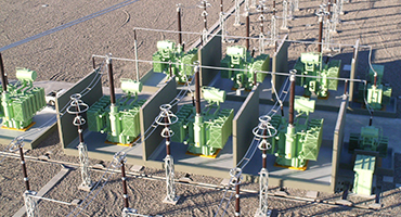 ESTACION TRANSFORMADORA DE 500KV INTERCONECTANDO MADRYN-PICO TRUNCADO.